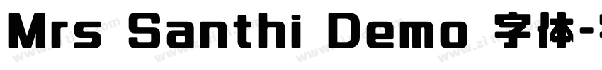 Mrs Santhi Demo 字体字体转换